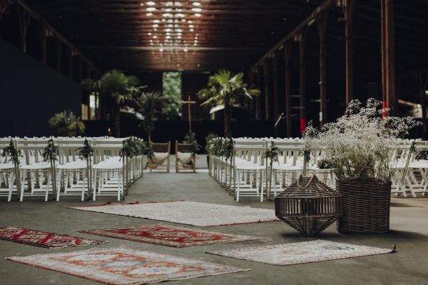 Hochzeitslocation SCHUPPEN1 von innen