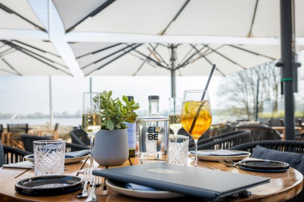 ELBE1 Terrasse mit Elbblick