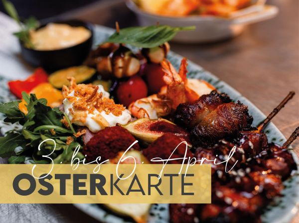 Unsere Karte an den Ostertagen!