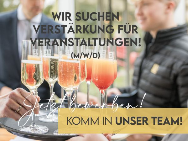 #Wir suchen ab sofort Verstärkung im Veranstaltungsteam!